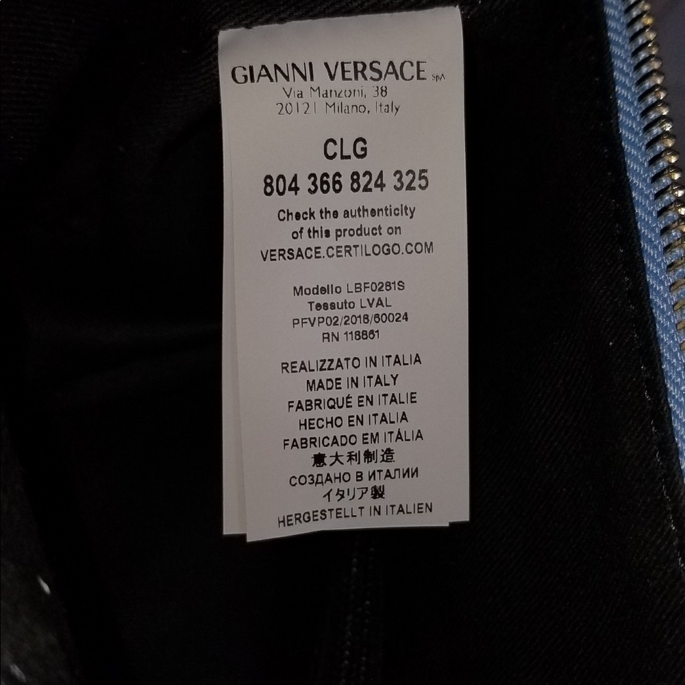 VERSACE COLLECTION SATCHEL - Picture 7 of 8